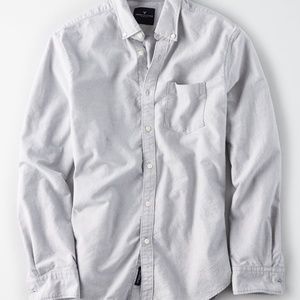 AE Classic Button Down Oxford Grey